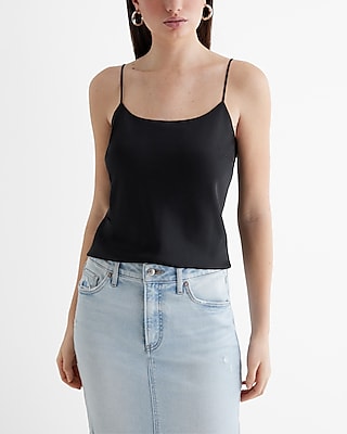 Satin Scoop Neck Downtown Cami