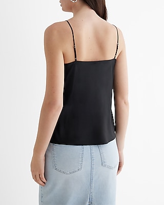 Satin Scoop Neck Downtown Cami