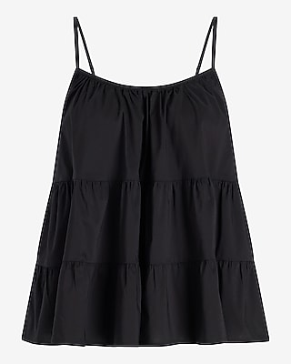 Scoop Neck Tiered Tank - thumbnail 8