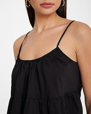 Scoop Neck Tiered Tank - thumbnail 6