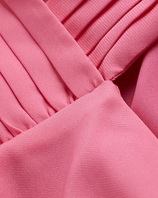 Pleated Halter Neck Tank