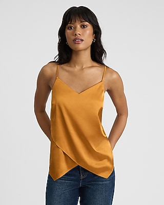 【papier】Cross Cami / Beige MOPAS Women's Seamless Nylon Camisole Tank Top - Beige : Amazon.ca