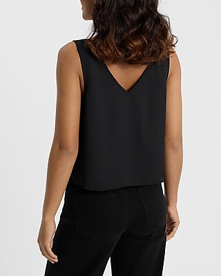 Crew Neck Flowy Tank