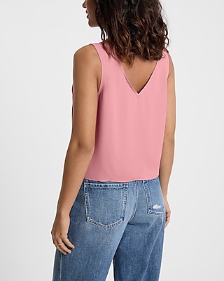 Crew Neck Flowy Tank