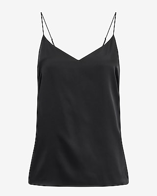 Satin V-Neck Downtown Cami