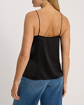 Satin V-Neck Downtown Cami