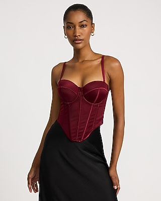 Mesh Corset Top