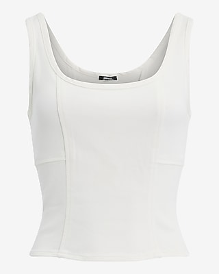 Denim Scoop Neck Tank - image 4