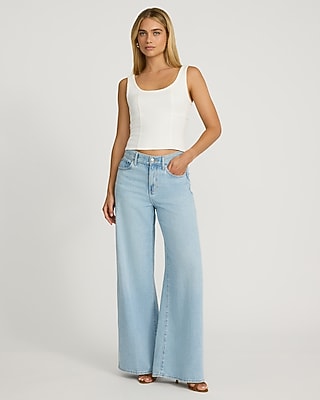 Denim Scoop Neck Tank - image 3