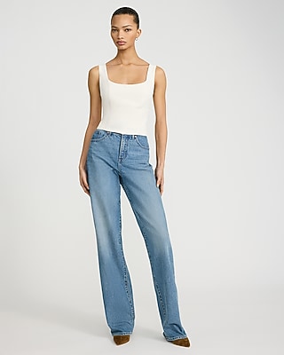 Signature Stretch Scoop Neck Tailored Tank