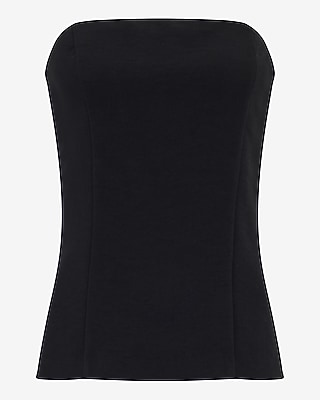 Signature Crepe Tailored Tube Top