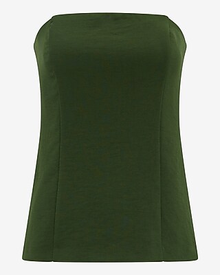 Signature Crepe Tailored Tube Top