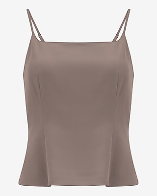 Luxe Stretch Square Neck Tailored Cami