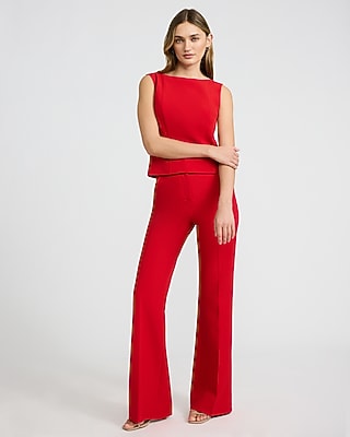 Signature Stretch Boat Neck Tailored Tank