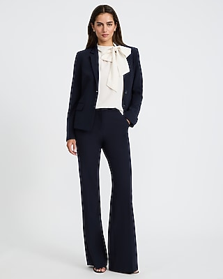 Tie Mock Neck Draped Top