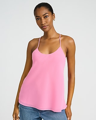 Women's Pink Tanks & Camis- Lace, Satin & More Cami Tops - Express