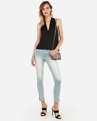 express v neck tank
