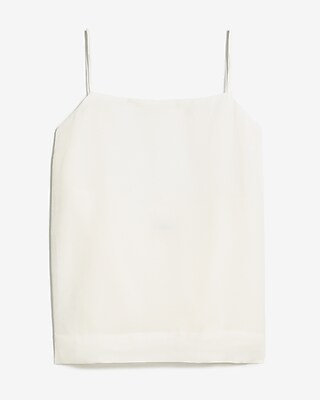 square neck satin cami