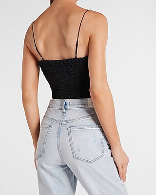 Allover Lace Cropped Cami