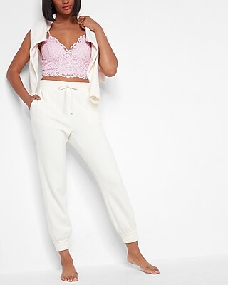 Allover Lace Cropped Cami