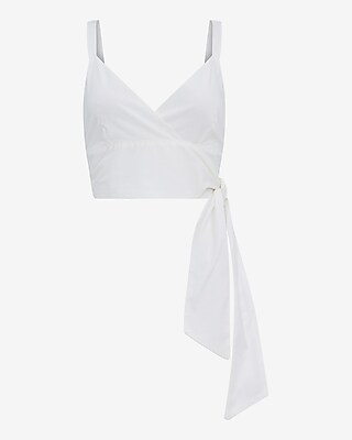 V-Neck Wrap Side Tie Cropped Cami - image 4