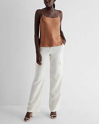 Satin Scoop Neck Downtown Cami