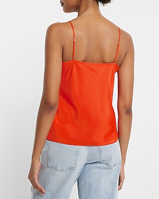 Satin Scoop Neck Downtown Cami