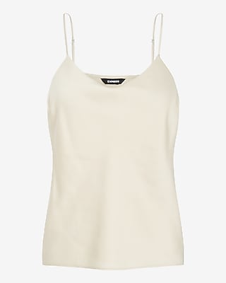 Satin Scoop Neck Downtown Cami