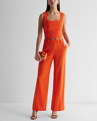 Square Neck Cropped Tank