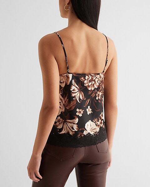 Best-Selling Floral Lace Trim Camisole