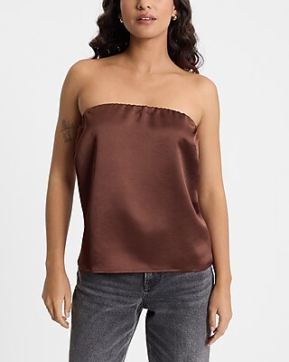 Satin Tube Top