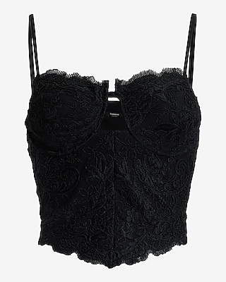 Lace Sweetheart Bustier Cami