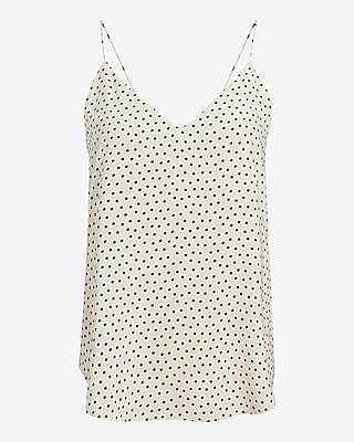 Polka Dot V-Neck Downtown Cami