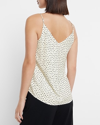 Polka Dot V-Neck Downtown Cami