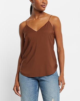 V-neck Downtown Cami | Express