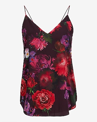 Floral V-Neck Downtown Cami