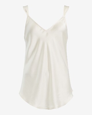 Satin V-Neck Tank - image 4