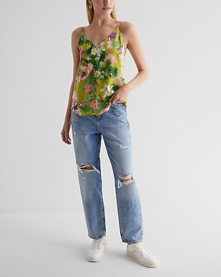Floral V-Neck Downtown Cami - image 4