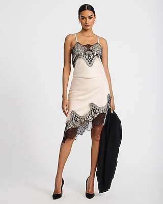 Satin Lace Tank