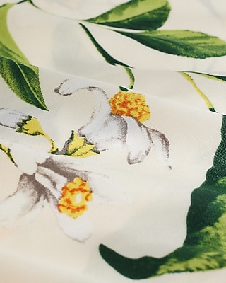 Floral Flutter Sleeve Button Up Gramercy Shirt