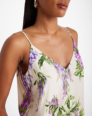 Floral V-Neck Downtown Cami