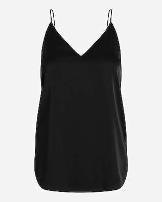 Satin V-Neck Downtown Cami