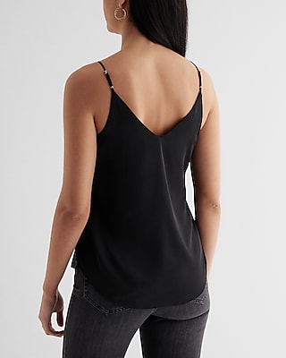 Satin V-Neck Downtown Cami