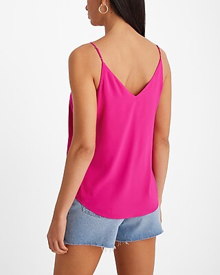 Satin V-Neck Downtown Cami