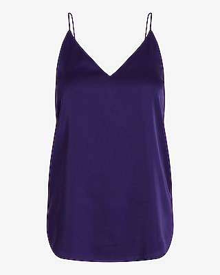 Satin V-Neck Downtown Cami