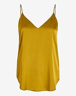 Satin V-Neck Downtown Cami