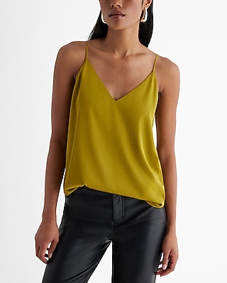 Satin V-Neck Downtown Cami
