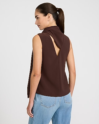 Scarf Neck Tank