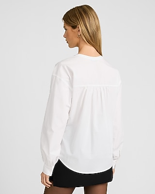 Cotton Popover Shirt