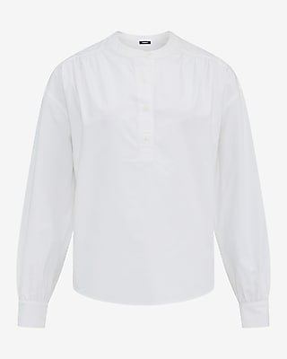 Cotton Button Front Top